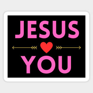 Jesus Loves You | Christian Sticker